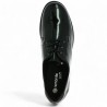 D1U02-00 derby femme vernis noir 42, 43, 44, 45 Remonte, vue dessus