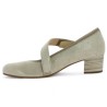 66.149.14 Escarpin beige à bride 42, 42.5, 43, 44 semelle amovible  Gabor Shoesissime, vue intérieure
