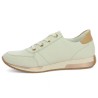 sneakers Remonte fermeture éclair cuir blanc et doré 42, 43, 44, 45 femme, vue intérieure