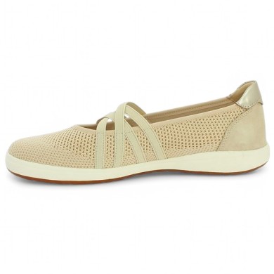 Ballerine beige elastique sur le dessus 42, 43, 44, 45 Shoesissime, vue intérieure