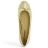 Golden Ballerinas Large Size : 42, 43, 44, 45 - Shoesissime Large Sizes Shoes