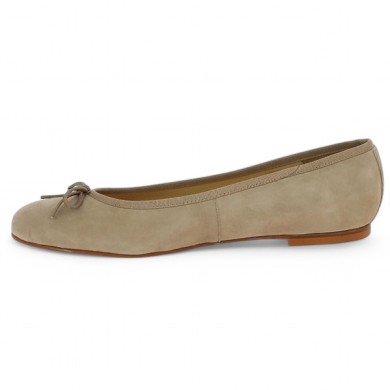 Beige ballerina big size : 41, 42, 43, 44, 45 de Folie\'s - Chaussures Grandes Tailles Paris