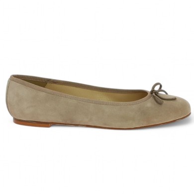 Beige ballerina big size : 41, 42, 43, 44, 45 de Folie\'s - Chaussures Grandes Tailles Paris