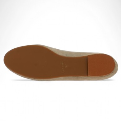 Beige ballerina big size : 41, 42, 43, 44, 45 de Folie\'s - Chaussures Grandes Tailles Paris