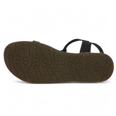 Fabrizia - Women's large size black sandal - Josef Seibel large size- Shoesissime
