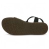 Fabrizia - Women's large size black sandal - Josef Seibel large size- Shoesissime