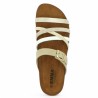 nu-pieds liège multi-brides femme 42, 43, 44, 45, 46 Shoesissime, vue dessus