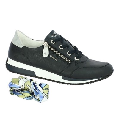 D0H11-14 sneakers bleu marine 42, 43, 44, 45 femme Shoesissime, vue profil