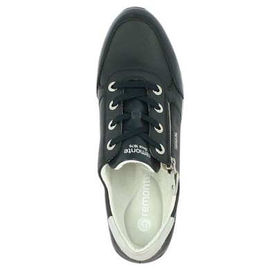 D0H11-14 baskets Remonte grande taille bleu marine Shoesissime, vue dessus