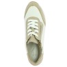 R6709-80 Baskets beige doré Remonte 42, 43, 44, 45 Shoesissime, vue dessus