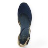 Chaussures Cordes femmes bleu marine 42, 43, 44, 45, vue dessus