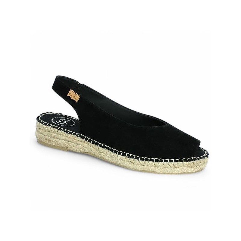 Escarpins Alex Marie En Velours Noir - Ornement Gemme Noire - Talons Mi-hauts (5-7 Cm) - Taille 9 - Occasion