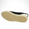Martha - Espadrille Toni Pons velours noir - Espadrilles grande taille femme - Shoesissime