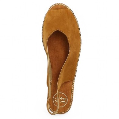sandale corde petit talon femme 42, 43, 44, 45 Toni Pons, vue dessus