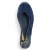 espadrilles grande pointure Toni Pons bleu talon corde femme Shoesissime, vue dessus