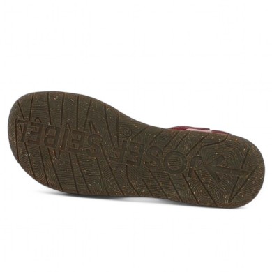 Fabrizia - Sandale rouge grande taille - Josef Seibel grande pointure femme- Shoesissime
