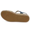Antonella - D1N54-12 Nude-pieds bleu semelle plateforme - Chaussures Remonte grande taille - Shoesissime