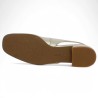 Hortense - Chaussure habillée dorée ouverte au talon 62.240.82 - Gabor grande taille - Shoesissime