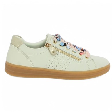 D2C03-80 baskets Remonte lacets ruban grande pointure femme Shoesissime, vue coté