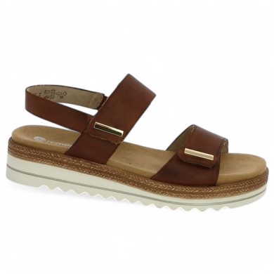 Sandale Remonte D0Q59-24 grande pointure femme Shoesissime, vue profil