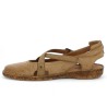 Rosalie 13 beige sandale fermee avant Josef Seibel grande taille Shoesissime, vue intérieure