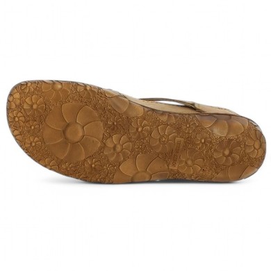 Rosalie 13  - Sandale beige fermée à l'avant - Nu-pieds Josef Seibel grande pointure - Shoesissime