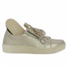 baskets  semelle amovible femme dorée Gabor grande pointure Shoesissime, vue détails