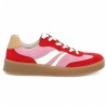 Rosa - Sneakers pink and red 66.435.48 - Gabor sneakers large size - Shoesissime