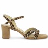 Larissa - Leopard Sandal - Sandals with large heels - Shoesissime