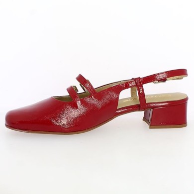 Kate - Fashion red patent slippers - Plus Size Shoes - Shoesissime