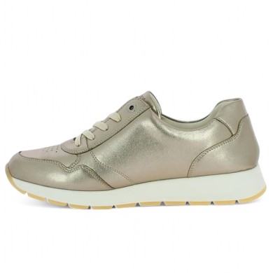 sneakers doré Remonte grande taille Shoesissime, vue intérieure