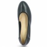 Jane - Escarpin noir petit talon souple - Escarpin grande pointure - Shoesissime