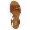 62.756.54 nu-pieds Gabor liege camel 8, 8.5, 9, 9.5 Shoesissime, vue dessus