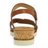 nu-pieds Gabor cuir camel femme 8, 8.5, 9, 9.5 Shoesissime, vue arrière