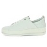 sneakers semelle épaisse blanche et argent Remonte 42, 43, 44, 45 Shoesissime, vue intérieure