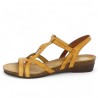 sandale jaune grande taille femme Xapatan Shoesissime, vue intérieure