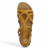 sandale jaune grande pointure femme Xapatan Shoesissime, vue dessus