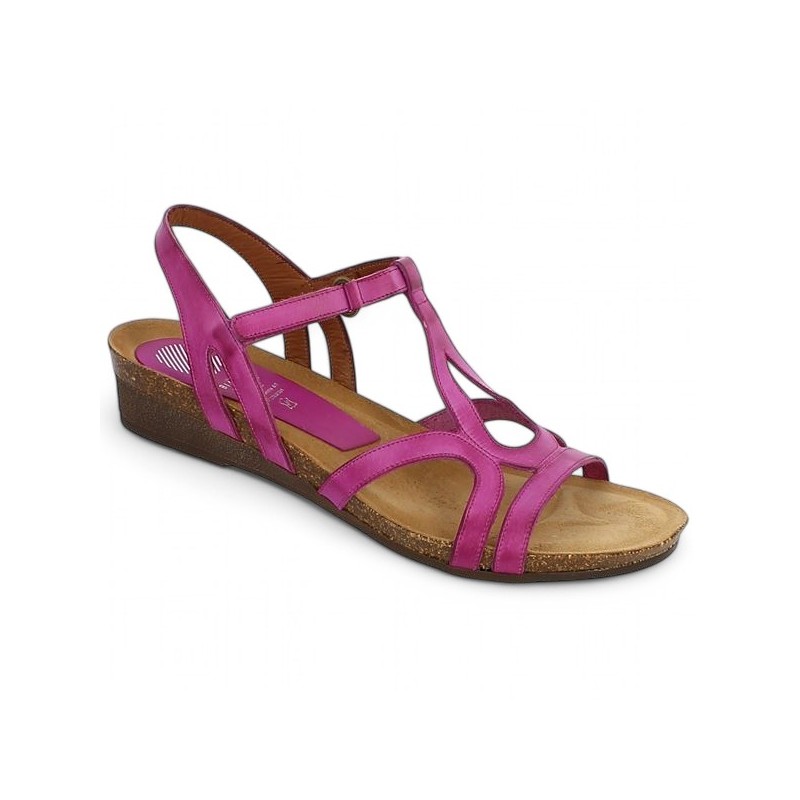 Candice - Pink casual sandal Xapatan - Large size women's sandal - Shoesissime