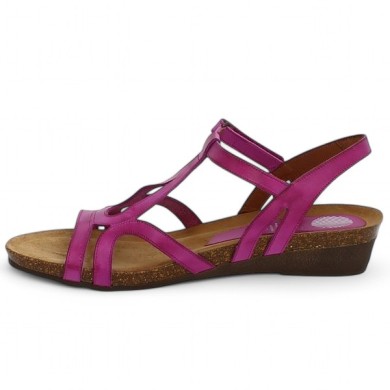 Candice - Pink casual sandal Xapatan - Large size women's sandal - Shoesissime