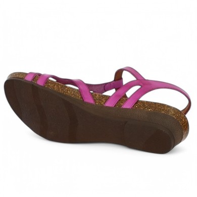 Candice - Pink casual sandal Xapatan - Large size women's sandal - Shoesissime