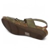 Zelie - Sandalette Xapatan khaki green - Women's large size sandals - Shoesissime