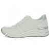 D0T06-80 baskets remonte grande pointure cuir blanc talon compensé femme Shoesissime, vue intérieure