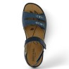 sandale westland femme réglable scratch bleu 42, 43, 44, vue dessus