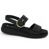 Kadie - Barefoot all black D2K50-00 Remonte - Sandals black 42, 43, 44, 45 women - Shoesissime