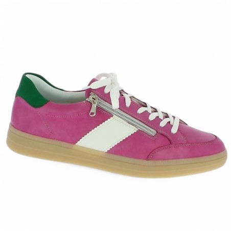 D2C02-31baskets rose Remonte 42, 43, 44, 45 Shoesissime, vue profil D2C02-31baskets rose Remonte 42, 43, 44, 45 Shoesissime, vue profil