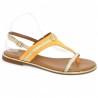 Alya - Yellow Sandal 42, 43, 44 Adige - Chic large size sandals - Shoesissime