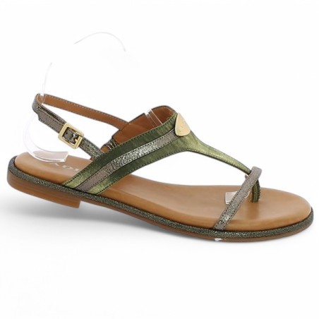 Alya - Khaki Green Dress Sandal - Women's large size sandals Adige - Shoesissime Alya - Khaki Green Dress Sandal - Women's large size sandals Adige - Shoesissime
