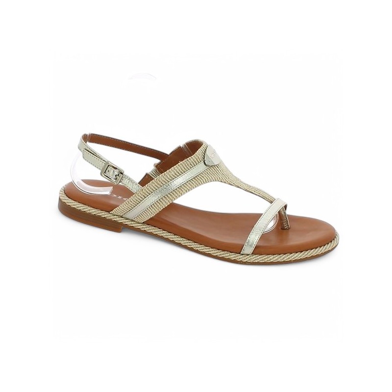 nu-pieds habillé femme grande taille alya lin adige Shoesisisme, vue profil