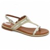 nu-pieds habillé femme grande taille alya lin adige Shoesisisme, vue profil
