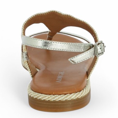 nu-pieds habillée femme grande pointure alya lin shoesissime, vue arrière
